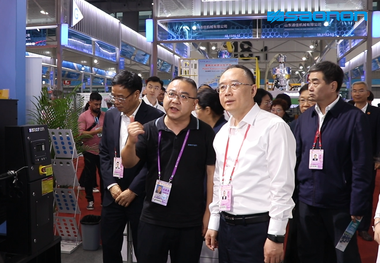 山西省委副书记、、、省长金湘军一行莅临suncitygroup太阳集团广交会展馆考察调研