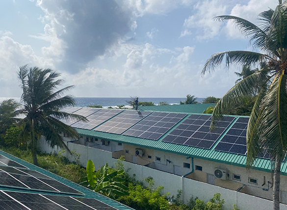 马尔代夫4.6MW“光伏-柴发”微电网系统