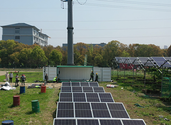 “集装箱储能+集装箱光伏”  暂时电力解决方案